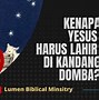 Yesus Lahir Dikandang Domba